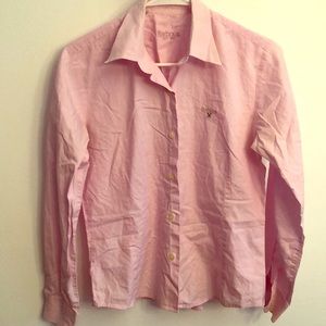 Barbour Lilac Button Down Shirt Top